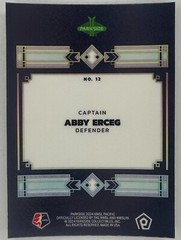 ABBY ERCEG 2024 PARKSIDE NWSL PACIFIC CAPTAIN CHROME REFRACTOR #12 #16/50!