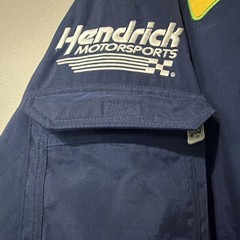 Vintage Chase Authentics x Team Gordon Nascar Racing Bomber Jacket XL W/Hat