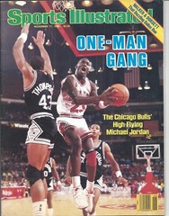 1986 Sports Illustrated magazine basketball Michael Jordan Chicago Bulls VGLR