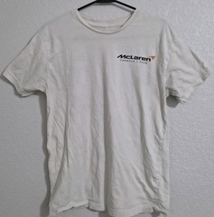 McLaren Formula 1 Team T-Shirt Mens Medium White Racing-Formula 1 Team Apparel