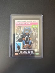 Youngblood Tecmo Bowl Bo Jackson Battle Arena News 110 Power Steel N630 Foil