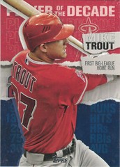 2020 Topps Series 2 Mike Trout Player of the Decade Insert – You Pick