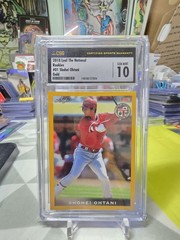 Leaf The National Rookie 2018 Shohei Ohtani /50 Gold #01 Angels Dodgers CSG 10