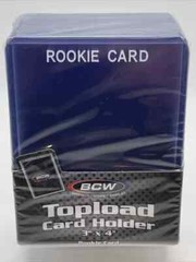 Full Case 1000 BCW 3X4 White Rookie Hard Sleeves Toploaders RC