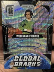 Wolfgang Overath 2026 Panini Prizm FIFA World Cup Global Graphs Wave Auto #GG-WO