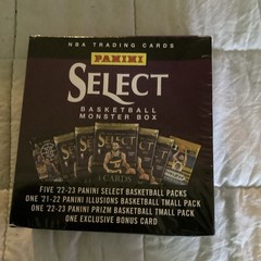 Panini 2021- 2022-23 Select NBA Factory Sealed Monster Box 40 Cards Bonus