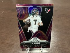 2025 Panini Mosaic C.J. CJ Stroud Visionary Case Hit SSP #11 Houston Texans