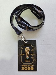 OFFICIAL FIFA World Cup 2026 Lanyard & ID Card 🎟️ Rare Collector’s Item!