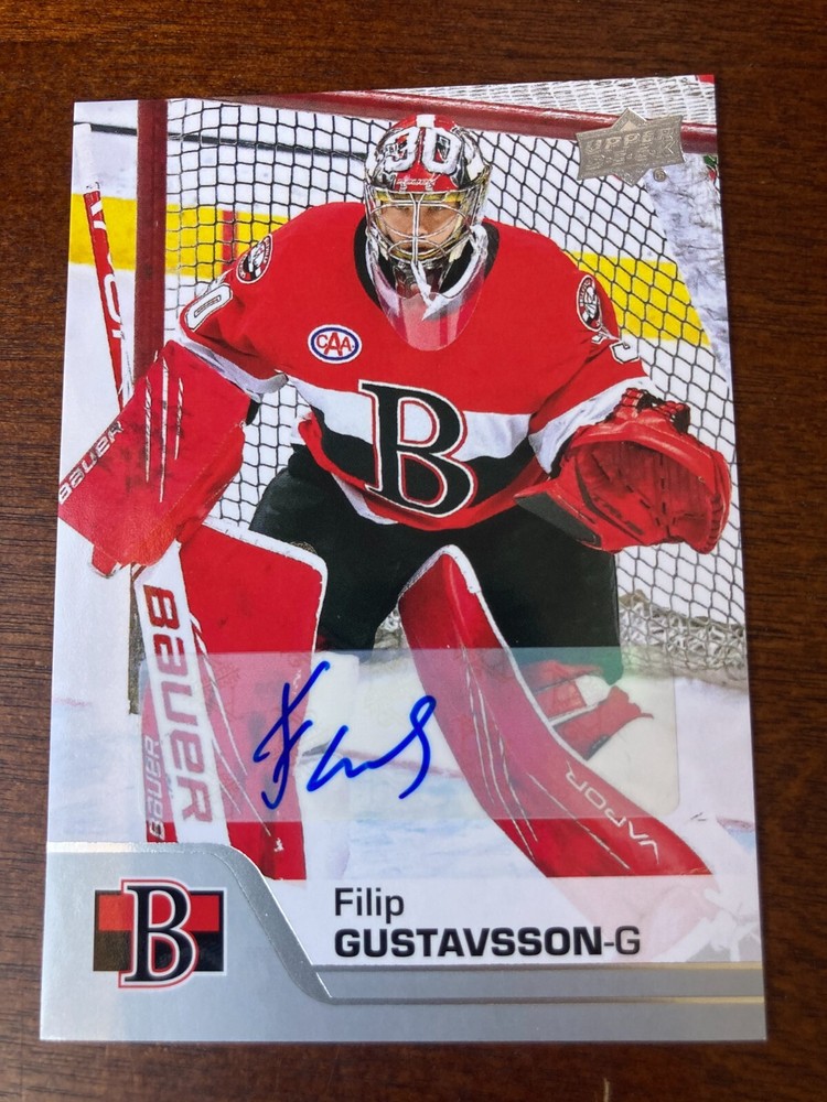 2020-21 Filip Gustavsson Auto RC Autograph