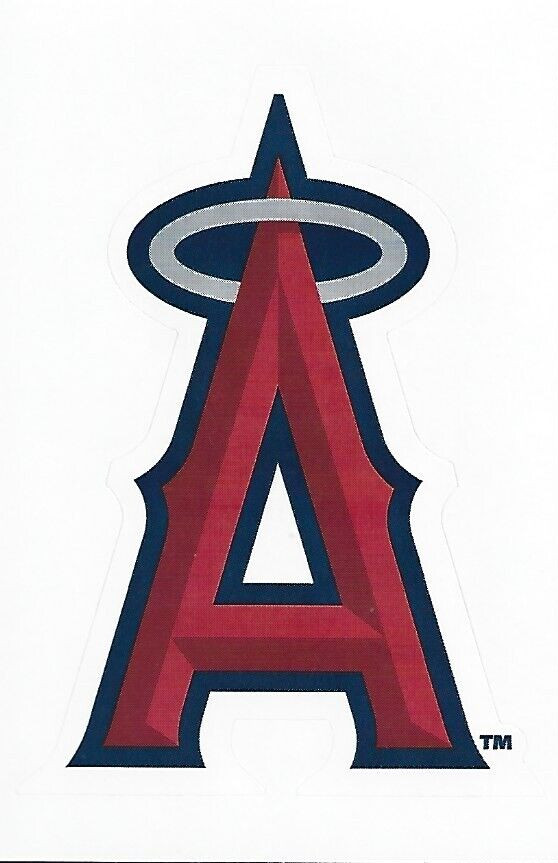 Los Angeles Angels-Officially Licensed Logo Decal/Sticker-(2 1/2 x 3 1/2″)
