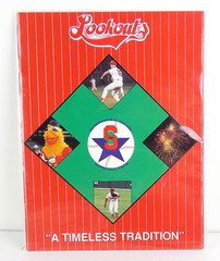 1990 Chattanooga Lookouts Souvenir Program