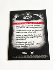 Daniel Bryan Purple 38/50 2015 Topps Undisputed WWE Card # 40