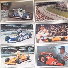 AJ FOYT Bobby AL UNSER MARIO ANDRETTI Rick MEARS Johncock RUTHERFORD Tom Sneeva