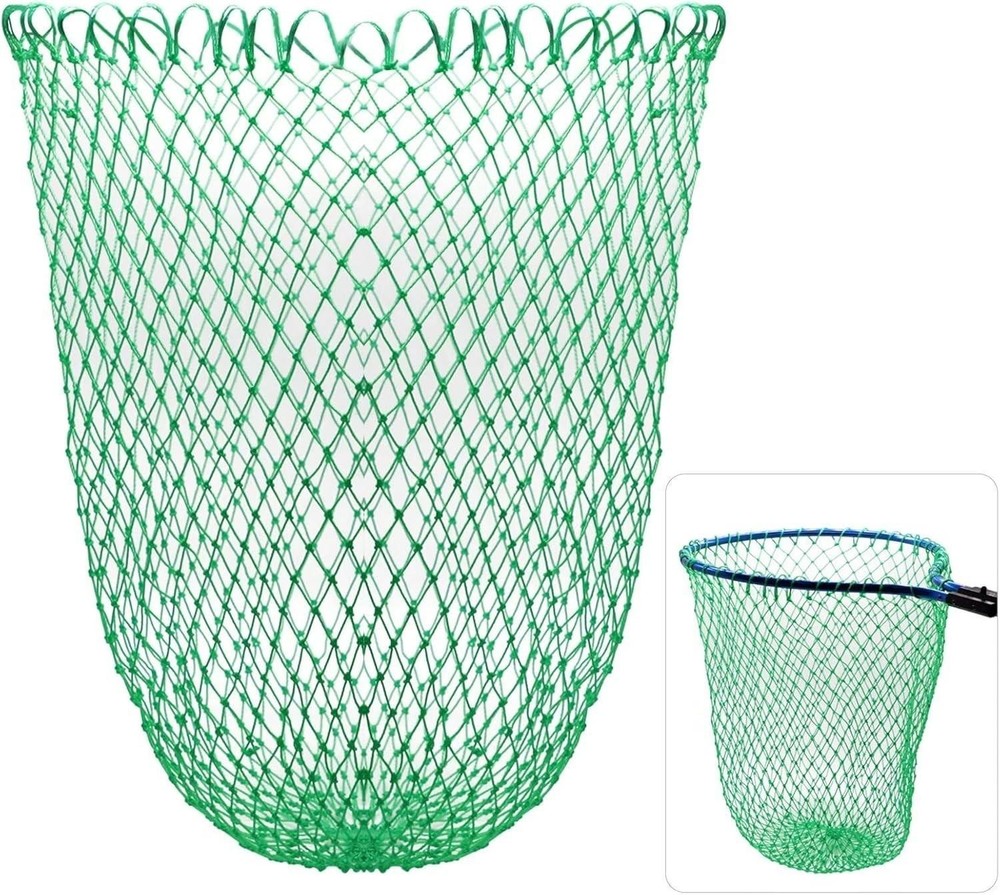 Fishing Net Fish Landing Net Foldable Fishing Replacement Net for Freshwater