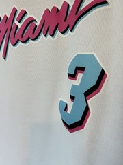 Nike Miami Heat Vice City Edition Authentic Jersey Dwane Wade Medium 2017