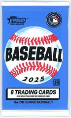 2025 Topps Heritage High Number Baseball MLB HOBBY PACK From Box – 8 Cards