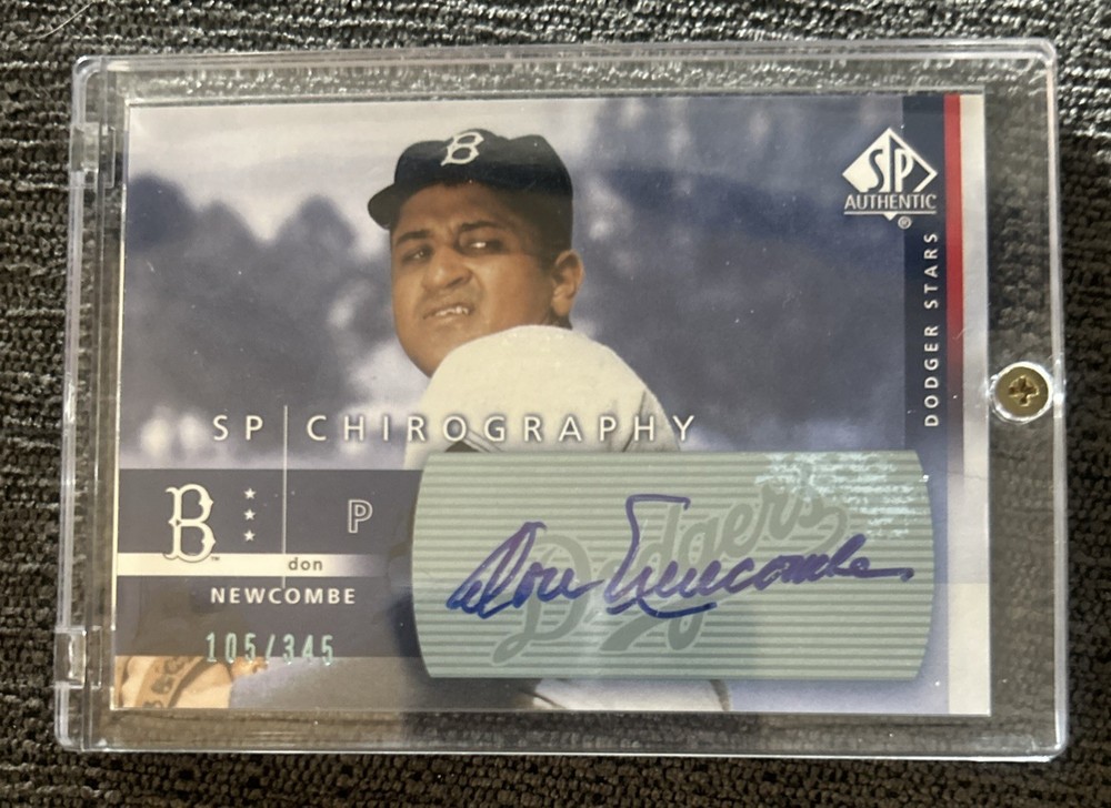 2003 SP Chirography /345 Don Newcombe Auto