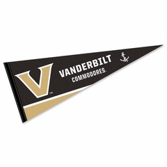 Vanderbilt Commodores 12 in X 30 in Wordmark College Pennant