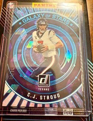 2024 Donruss Football C.J. Stroud Galaxy of Stars Cubic SN # 34/50 # GOS-CST
