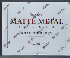 2026 Wild Card Matte Metal Soccer Road To Glory Factory Sealed Hobby Box
