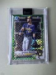 2021 Bowman Chrome X- Prospects Jeferson Quero #BCP-181 Green X-Fractor /31 (RC)