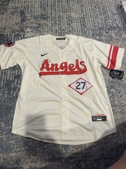 Mike Trout Adult Angels City Connect Jersey Size XL