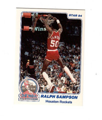 Ralph Sampson 1984 Star Company All Star Game Denver Police Card #32
