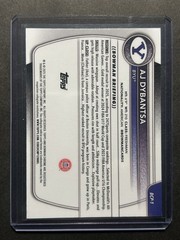 2025-26 Bowman #BCP-1 AJ Dybantsa Chrome Prospects