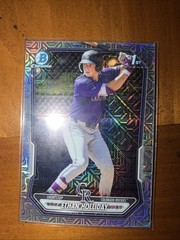 Ethan Holiday 2026 Bowman Baseball 1st Mega Mojo Chrome BCP-1 Rockies