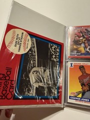 32 Mix Sports Card Lot Vintage Rookies And All/stars MLB NFL NBA Cards In Binder