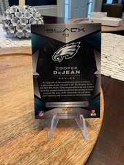 2024 Panini Black – Cooper DeJean Purple Autographs /199 Rookie Eagles *clean