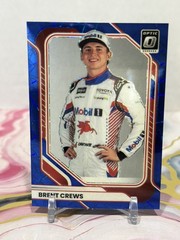 2026 Donruss Optic Blue Velocity Prizm #1 BRENT CREWS