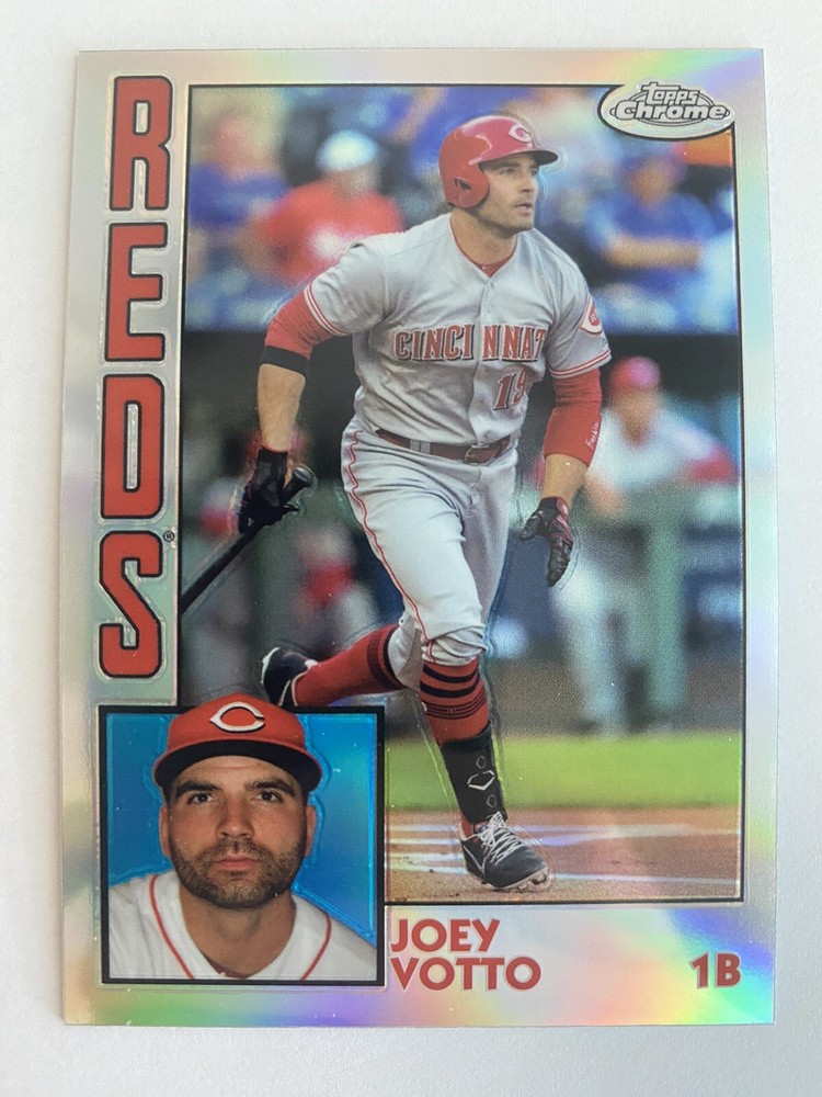 2019 Topps Chrome Baseball 1984 Topps Baseball #84TC-7 Joey Votto