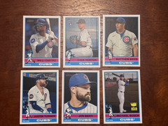 2025 Topps Heritage High Number – Chicago Cubs Team Lot – 6 Cards Cade Horton