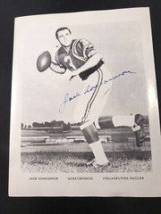 Jack Concannon Signed Jr. Photo 8-1/2 X 10-1/2 Boston College/All-American COA