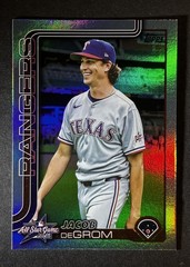 2025 Topps Chrome Update Jacob deGrom #ASGC-48 All-Star Game Texas Rangers