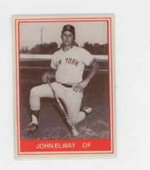 John Elway Denver Broncos METAL Baseball Card – New York Yankees Minor League