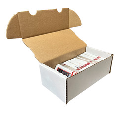50-Pack • 550-count • Trading/Gaming Card Storage box • Woodhaven Trading Firm