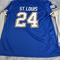 St. Louis Blues Shirt Hoodie Men’s L NHL Hockey Ameren 24 Success Brands Jersey