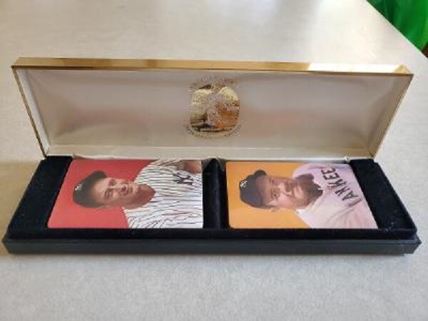 BABE RUTH* LOU GEHRIG* VINTAGE 1973 SMITHSONIAN* PLAYING CARDS* FULL DECKS*