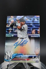 2018 Topps Chrome Miguel Andujar ROOKIE AUTO Refractor #RA-MA /499 On-Card Auto