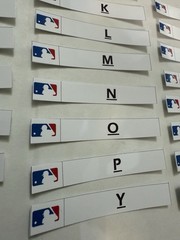 MLB A-Z Sticker Labels for BCW Card Dividers – Labels ONLY