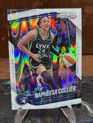 2025 Panini Prizm WNBA – Napheesa Collier #8 White Seismic Prizm