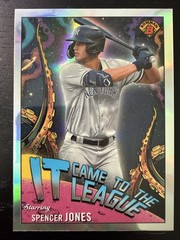 2023 Bowman Chrome – It Came to the League Spencer Jones #CFL-12 (RC)