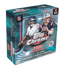 2025 Topps Chrome Football NFL Trading Cards Mega Box – X-Fractors 🔥