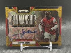2024-25 Panini Prizm Premier League – Bacary Sagna Penmanship Choice Gold #/10
