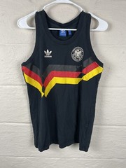 Adidas Germany Fußball-Bund Tank Top Jersey – Men’s Small Black