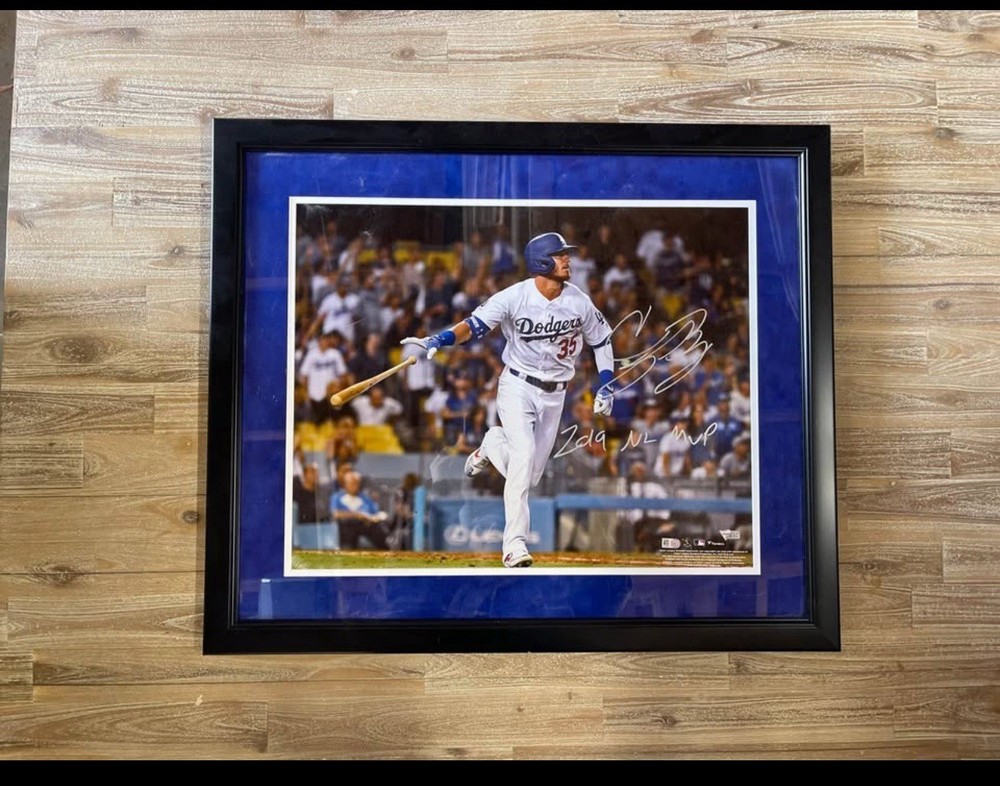 Cody Bellinger Framed 16×20 Dodgers Autographed Picture