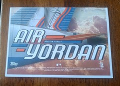 Yordan Alvarez Air Yordan Mini Poster 2020 Topps Archives Baseball Boxloader