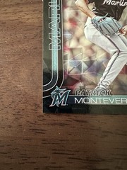 2025 Topps Update Series #US211 PATRICK MONTEVERDE (RC) BLACK DIAMANTE FOIL /10
